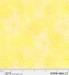 Sorbet Pin Dots 4984 LY Yellow P and B Textiles